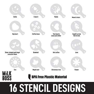 Milk Boss Mighty Frother for Perfect Coffee & Matcha