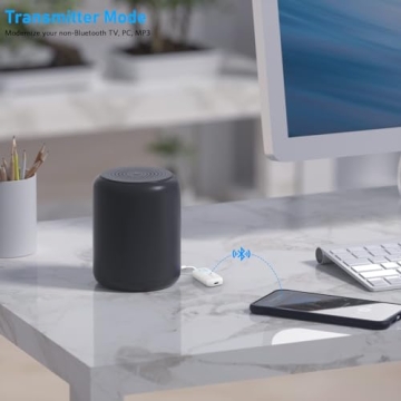 YMOO Bluetooth 5.3 Transmitter Receiver for TV and Airplane