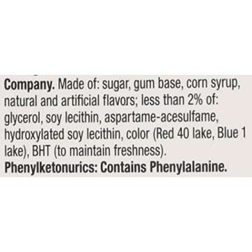 Wrigleys Big Red chewing gum, Cinnamon,40 pack, 5 sticks per pack