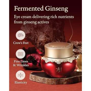 Sooryehan Hyobidam Fermented Eye Cream - Premium Anti-Aging Eye Care by LG Beauty