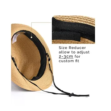 Packable FURTALK Fedora Hat with UPF 50+