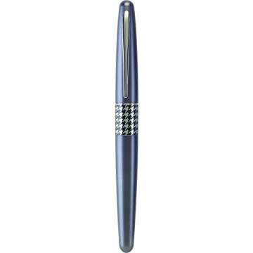 PILOT MR Retro Pop Collection Fountain Pen in Gift Box, Gray Barrel with Houndstooth Accent, Medium ...
