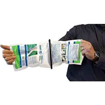 Fast 2K Fence Post Mix and Concrete Alternative and Replacement for Fence Post and Mail Post Installs. 32.8 oz Bag of Expanding Composite Footing Compound