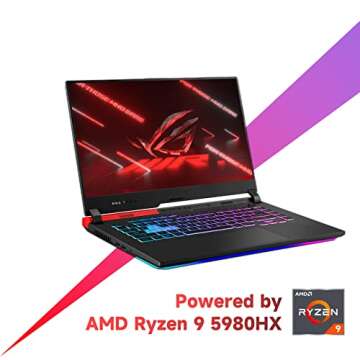 ASUS ROG Strix G15 Gaming Laptop Advantage Edition, 15.6" 165Hz QHD (2560 x 1440), 8 Cores AMD Ryzen...