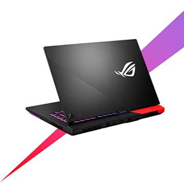 ASUS ROG Strix G15 Gaming Laptop Advantage Edition, 15.6" 165Hz QHD (2560 x 1440), 8 Cores AMD Ryzen 9 5980HX, Radeon RX 6800M, RGB Backlit Keyboard, WiFi 6, IR Sensor, 16GB RAM, 512GB PCIe SSD