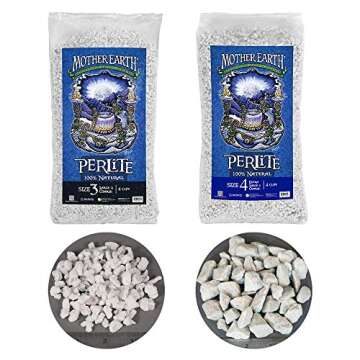 Mother Earth Perlite 4 cu ft - Ideal for Averting Drainage