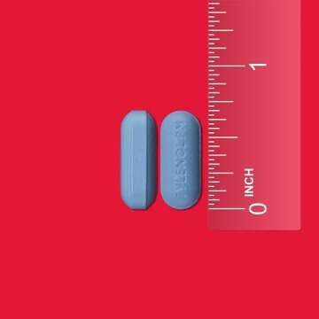 Tylenol PM Extra Strength Nighttime Pain Reliever & Sleep Aid Caplets, 500 mg Acetaminophen & 25 mg Diphenhydramine HCl, Relief for Nighttime Aches & Pains, Non-Habit Forming, 50 ct