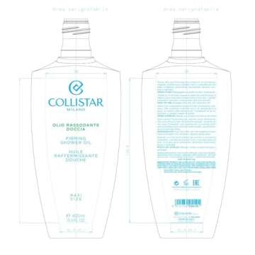 Collistar Perfect Body Firming Shower Oil 400ml - Luxurious Cleansing and Firming