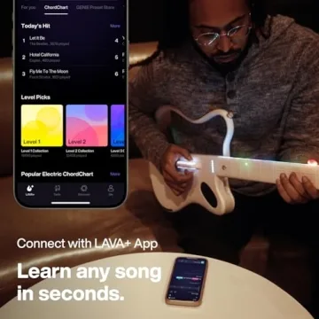 LAVA GENIE Sampler Guitar No Strings Hundreds of Presets