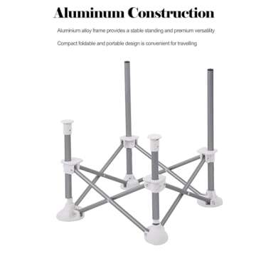 PandaEar Portable Baby Seat Travel| Compact Fold with Straps for Indoor/Outdoor Use| Great for Camping, Beach, Lawn |Toddlers, Kids, Boys, Girls (Black)