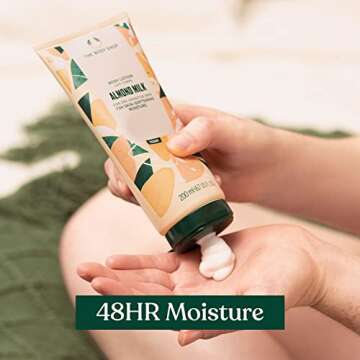 The Body Shop Almond Milk & Honey Lotion – Hydrating Care for Dry Skin – 6.7 oz