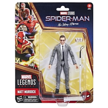 Marvel Legends Series Matt Murdock, Spider-Man: No Way Home Collectible 6-Inch Action Figures, Ages 4 and Up
