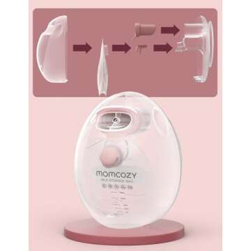 Momcozy 48 Ct Screw-on Breastmilk Storage Bags BPA Free