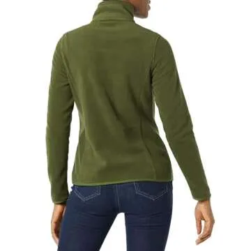 Amazon Essentials Women’s Classic-Fit Quarter-Zip Fleece