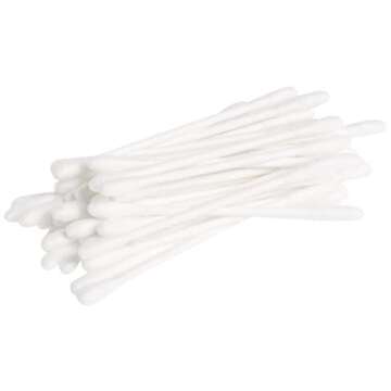 Organyc 100% Certified Organic Cotton Swabs - No Man-Made Materials, 200 Count, White