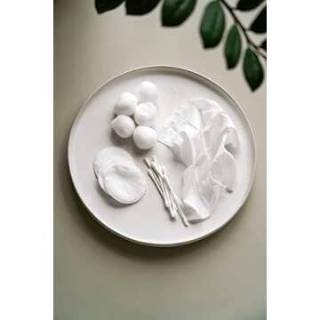 Organyc 100% Certified Organic Cotton Swabs - No Man-Made Materials, 200 Count, White