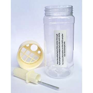 GATS Jar Environmentally Friendly Fuel Tester - 16 Ounce