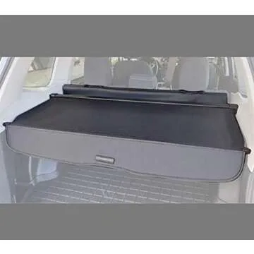 Kaungka Cargo Cover for 14-18 Subaru Forester - Black