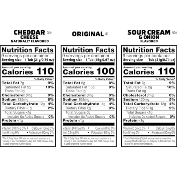 Pringles Potato Crisps Variety Pack 27 Cups Snack