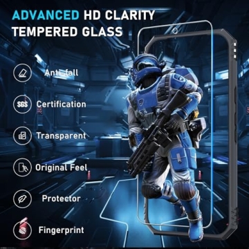 Janmitta Heavy Duty Phone Case with Kickstand and Lens Cover