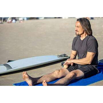 Travel Cork Massage Ball | Lightweight, Sustainable Alternative to Lacrosse Ball for Muscle Pain Relief (2.5 Inch (Pack of 1), Sanded Cork)