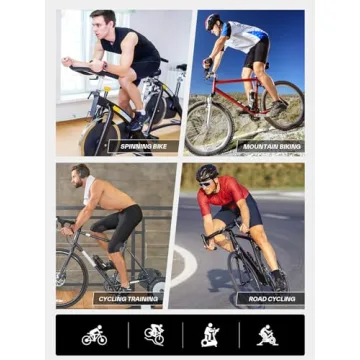 Sportneer Padded Bike Shorts - Breathable Cycling Comfort