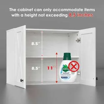 Farmhouse Wall Storage Cabinets - Stylish and Practical