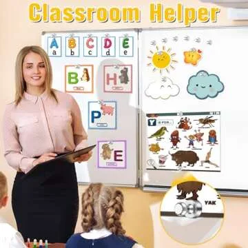 Durable 16Pcs Magnetic Holders for Kitchen and Office