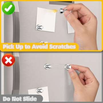 Durable 16Pcs Magnetic Holders for Kitchen and Office