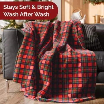 Ultra Soft Fleece Blanket - Perfect Holiday Throw for All Ages