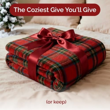 Ultra Soft Fleece Blanket - Perfect Holiday Throw for All Ages