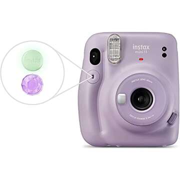 Fujifilm Instax Mini 11 Bundle with Accessories in Lilac Purple