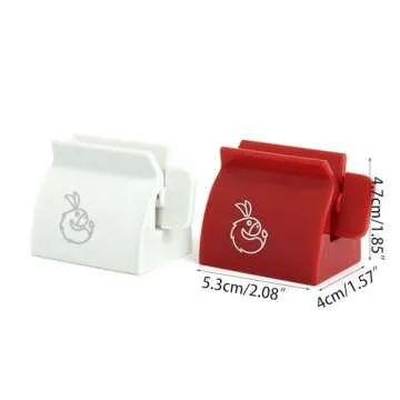 Toothpaste Squeezer Device Multifunctional Dispenser Holder Cleanser Clip Manual Lazy Tube Tool Press Bathroom Tube Toothpaste Dispenser