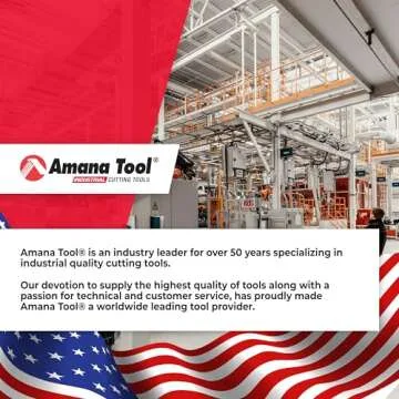 Amana Tool Solid Carbide Spektra Extreme Tool Life Spiral Plunge Router Bit Down-Cut, 46237-K, 1/16 Dia x 3/16 CH x 1/8 Inch Shank 2 Inch L