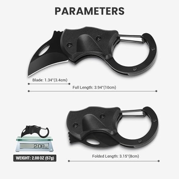 Compact FUNBRO Pocket Knife for Everyday Use and Gifts
