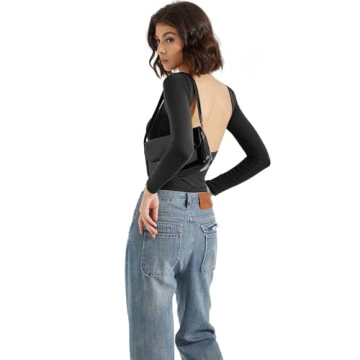 SUUKSESS Women Backless Going Out Top - Stylish Comfort