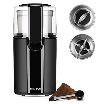 SHARDOR Coffee and Spice Grinder - Versatile and Durable Kitchen Companion