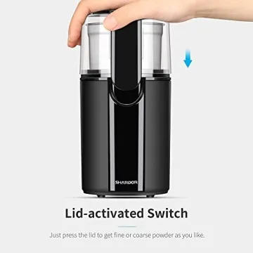 SHARDOR Electric Coffee & Spice Grinder - Versatile Kitchen Tool