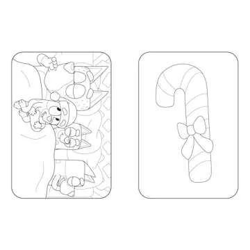 Bluey: Merry Christmas: A Coloring Book