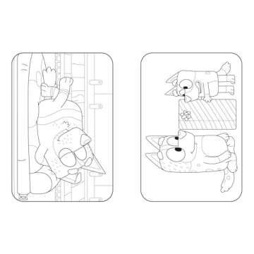 Bluey: Merry Christmas: A Coloring Book