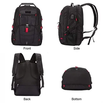 LOVEVOOK Travel Backpack with Anti-Theft and USB Charging