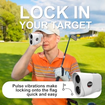 Tilibra Golf Range Finder with Slope and Magnetic Features