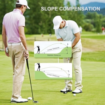 Tilibra Golf Range Finder with Slope and Magnetic Features