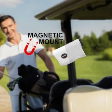 Tilibra Golf Range Finder with Slope and Magnetic Features