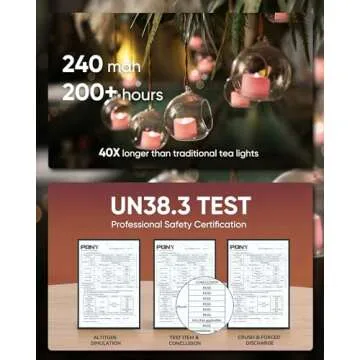 Durable Homemory Pink Tea Lights for Every Occasion