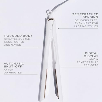 Kristin Ess 3-in-One Titanium Hair Straightener & Curler