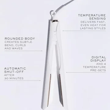 Kristin Ess 3-in-One Titanium Hair Straightener & Curler