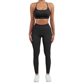 Stylish SUUKSESS Seamless 2-Piece Women Workout Set