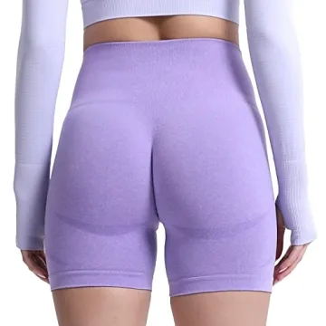 Aoxjox Contour Seamless High Waist Workout Shorts