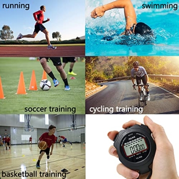 PULIVIA Stopwatch Timer for Sports Training and Coaching